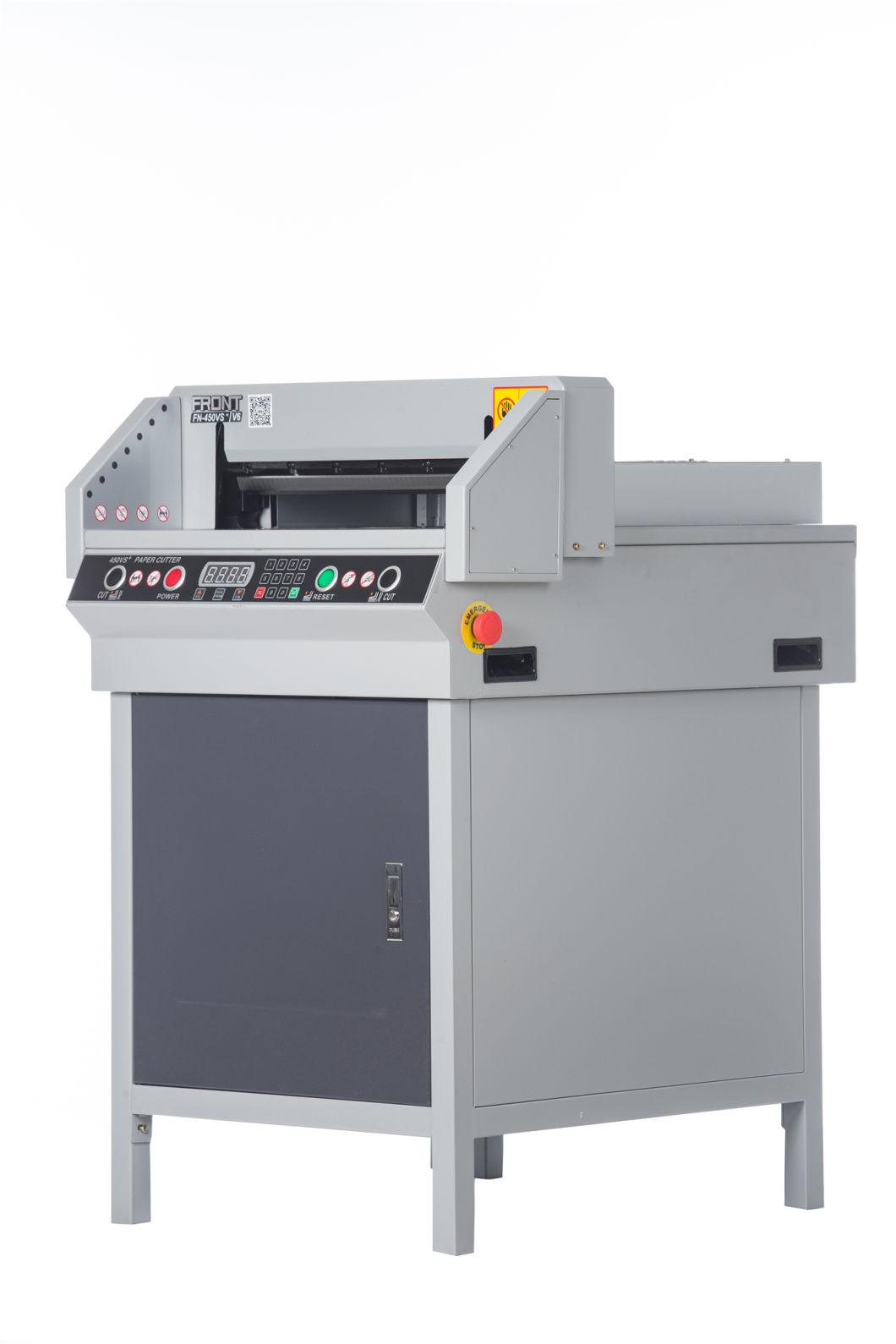Front Brand Factory Electric CNC Paper Cutter 450mm Hot Sale Model