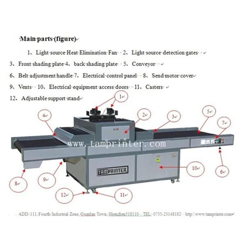 Screen Printing UV Drying Machine