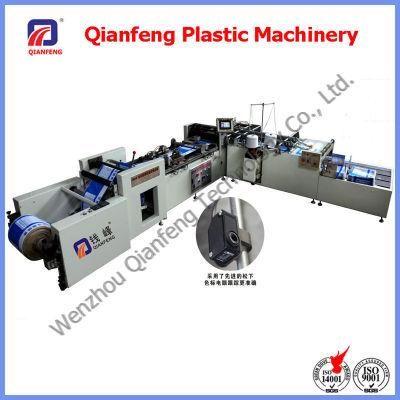 High Speed Lockstitch Sewing and Cutting Machine for Printed Plastic Woven Bag