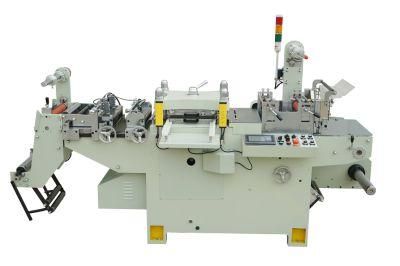 Automatic Self-Adhesive Label Die-Cutting Machine Converter Punching Filming Function