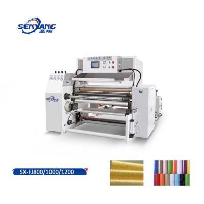 Good Quality Automatic Wallpaper Cutting Machine, High Speed Wallpaper Gift Paper Rewinding Machine Price
