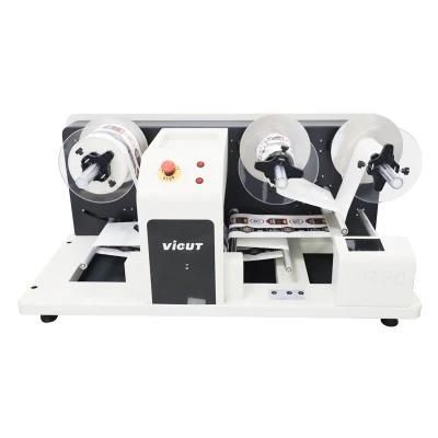 Automatic Roll Paper PVC Vinyl Sticker Label Die Cutter Machinery Roll to Roll Rotary Label Cutting Machine Vr30