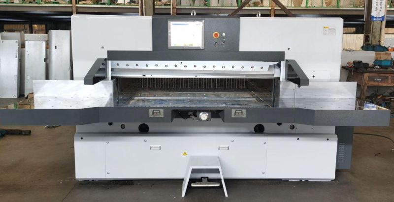 15 Inch Touch Screen High Speed Paper Guillotine/Paper Cutter/Paper Cutting Machine (166F)