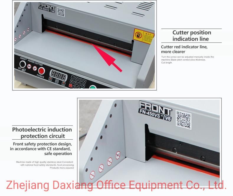 No MOQ A3 Digital Automatic Program Electric Paper Cutter Cutting Machine 450mm