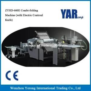 Best Price Zyhd660e Combi-Folding Machine with Electric Control Knife