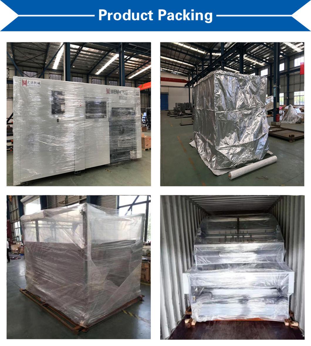 Wh-1050sf Latest Technology Automatic Embossing Hot Foil Stamping Die Cutting Machine
