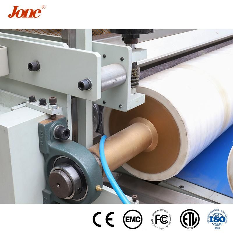 Jingyi Machinery China UV Coater Machine Manufacturing High Glossy Finish Laser Roller UV Coating Machine
