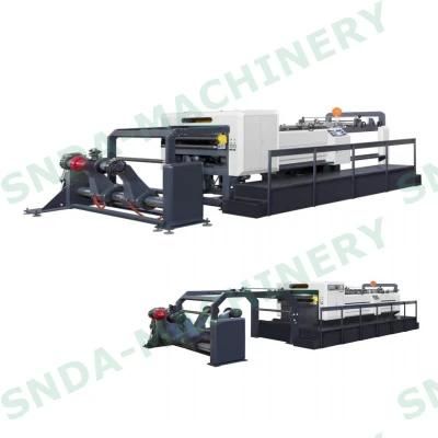 Rotary Blade Two Roll Reel Paper to Sheet Cutter China Manufacturer