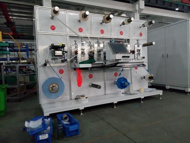 Automatic Label Tape Film Seven Stations Rotary Die Cutting Machine