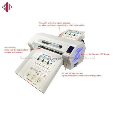 Automatic Digital Auto Feeding Die Sheet Kiss Cutter Plotter for Labels and Stickers