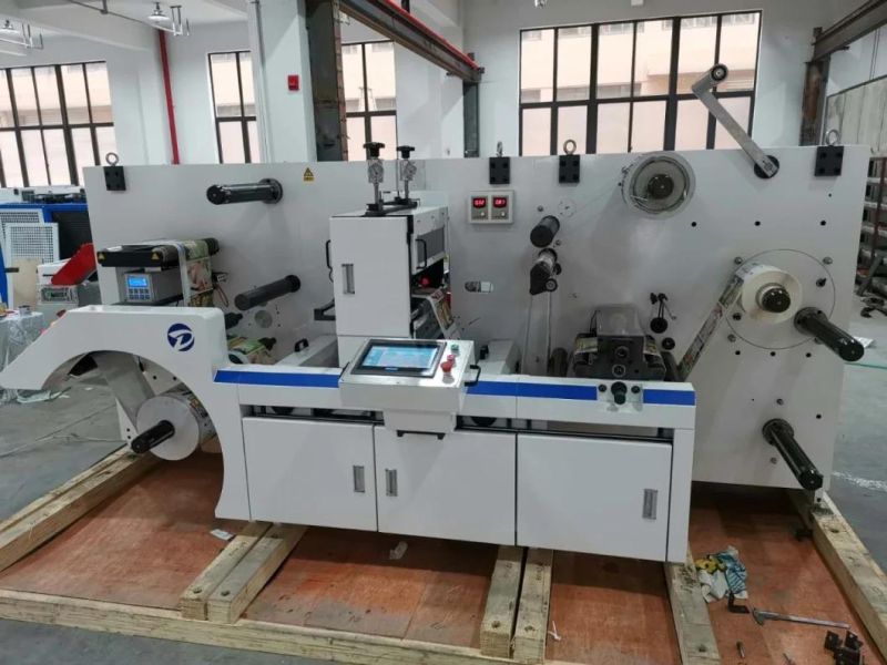 Dbgs-320 Iml Intermittent Sticker Cutter Semi Rotary Adhesive Paper Label Film Roll Slitting Sheeting/Sheet Automatic Die Cutting Machine Made in China