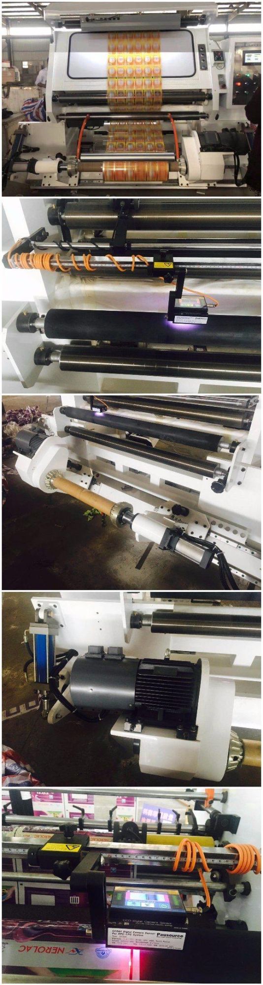 PLC Program System 1350 mm High Speed Inspecting & Rewinding Machine for Printing Machine