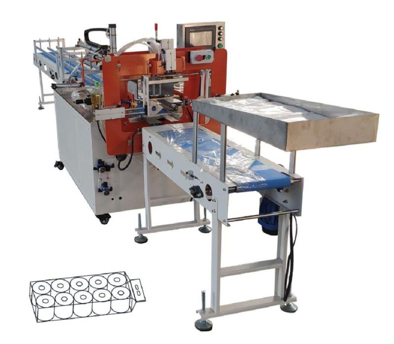 Advanced PLC Control Automatic Toilet Paper Log Cutting Machine
