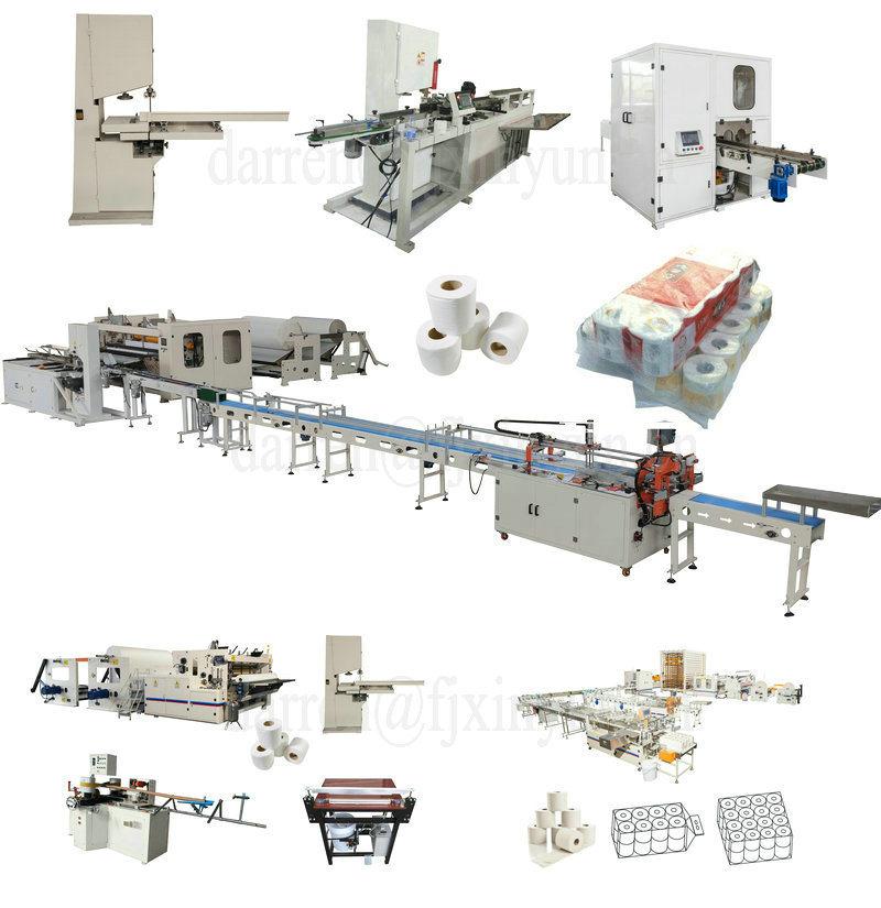 Automatic Maxi Roll and Jumbo Roll Toilet Paper Cutting Machine