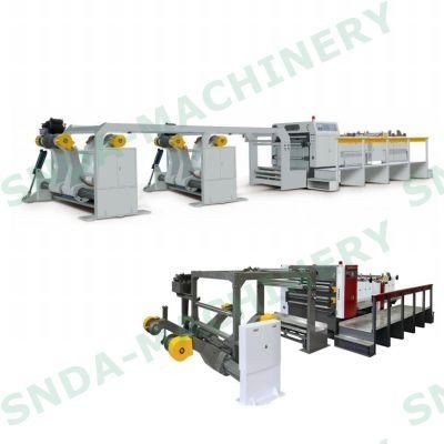 Rotary Blade Two Roll Paper Roll to Sheet Sheeting Machine China Factory