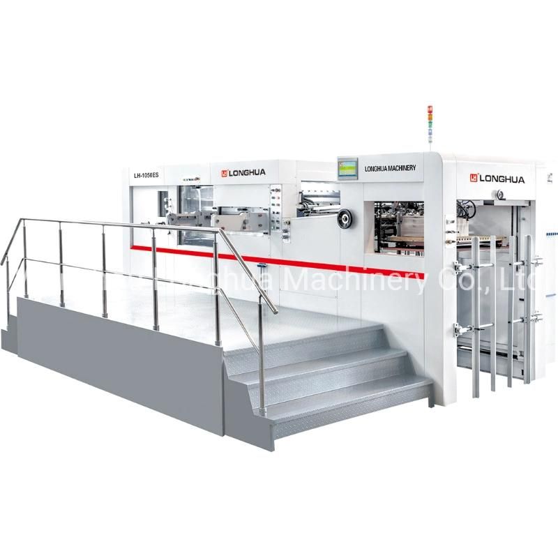 2020 New Model Automatic High Speed Hole Fully-Stripping Waste Remove Die Cutting Machine with Creasing of Lh-1050es