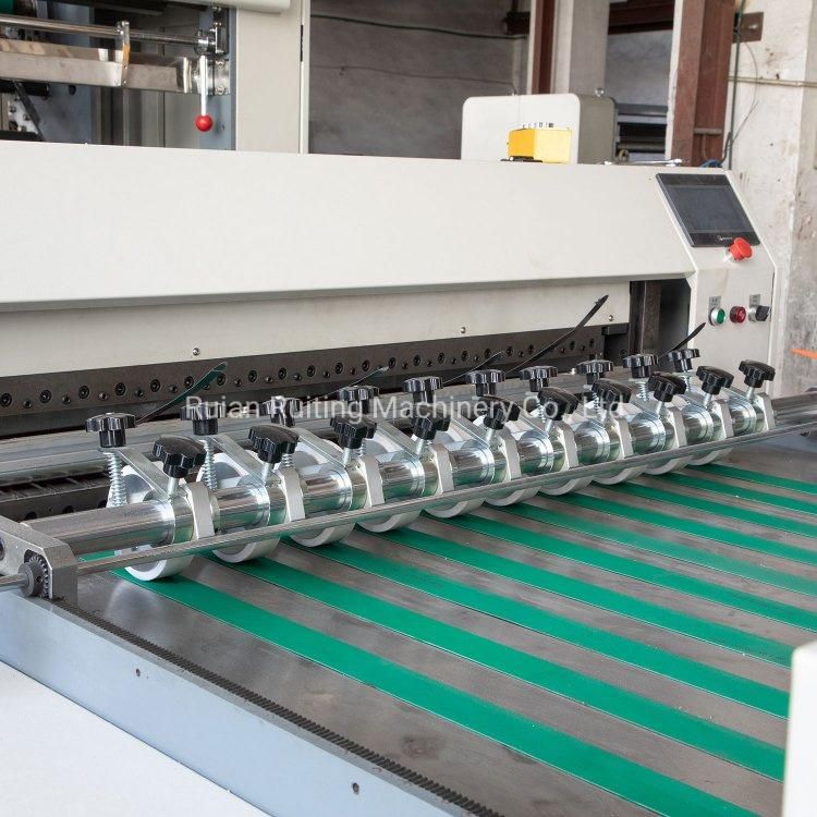 Rtchm-1400 Sale Paper Plastic Complex Material Two Rotary Cutting Roll to Sheet Cutting Machine
