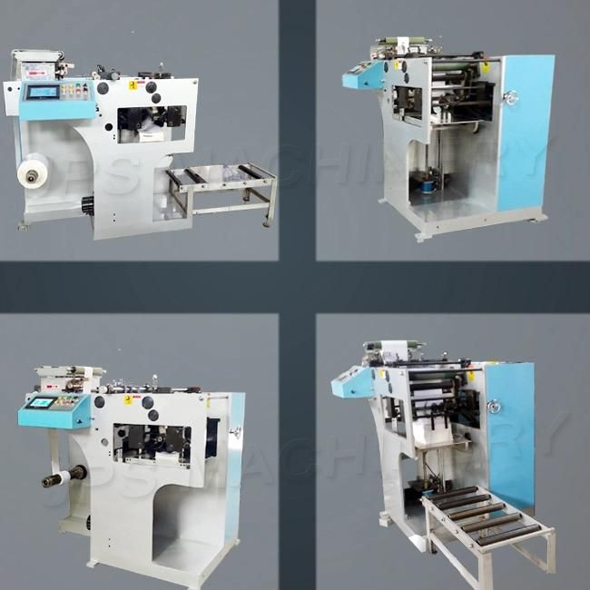 Auto Zig-Zag Slitting Fan Folding Machine for Thermal Paper, Self-Adhesive Label, Film Sticker, Ticket, Card and Boarding Pass