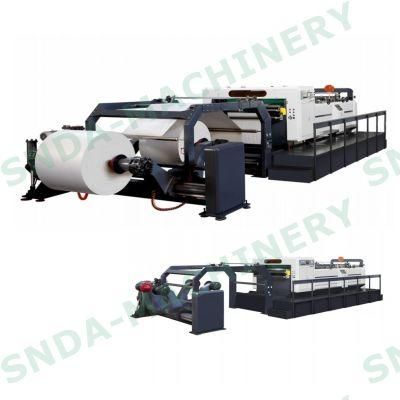 High Speed Hobbing Cutter Paper Reel to Sheet Cutting Machine China Manufacturer