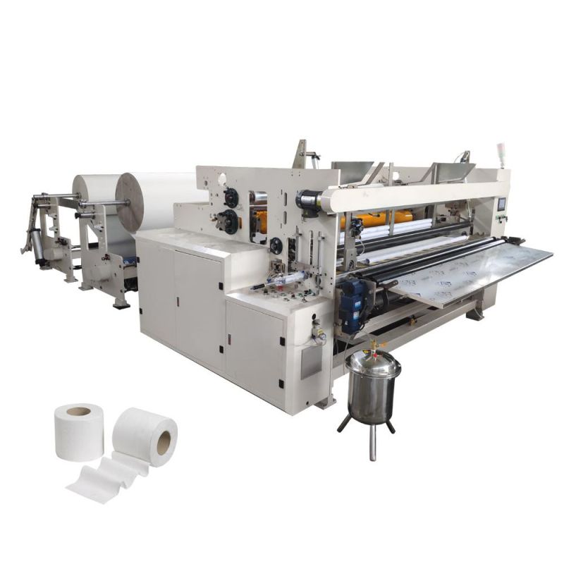 Advanced PLC Control Automatic Toilet Paper Log Cutting Machine