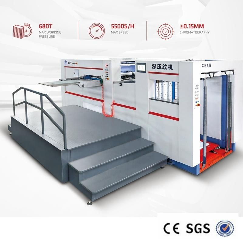 Yw-105e Automatic Paper Box Die Cutting and Creasing Machine