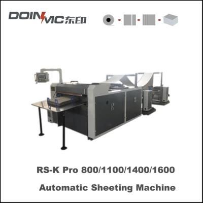 Jumbo Roll Paper Sheet Cutting Machine with Receiver Table