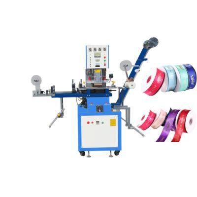Eco-Friendly Gold Stamping Machine for Woven Tape Ribbon