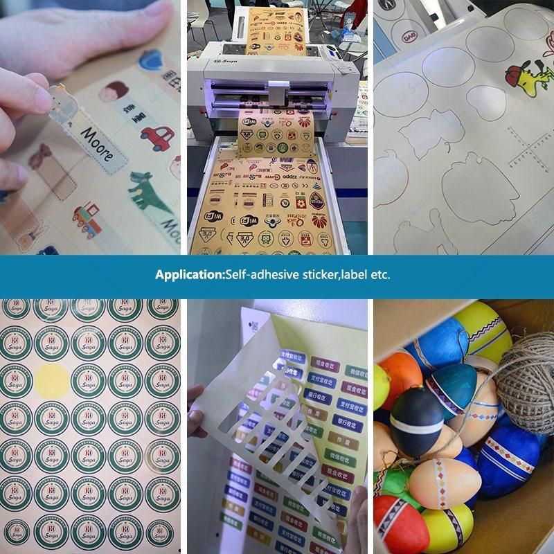 Digital Optical Sensor Auto Sheet Feeding Sticker Cutter with CCD Camera Chinese Factory (SC A3+ PRO)