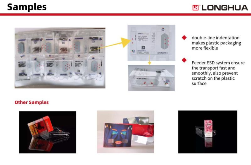 Lh-850g 0.1mm High Precision 5000sheets/Hr High Speed Fully Automatic Die Cutting and Creasing Hot Press Plastic Machine