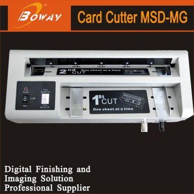 China Manufacturer Factory Semi-Automatic Msd-Mg Business Card Cutter