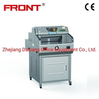 Front 80mm Thickness 460mm Electric Programmed Paper Cutter Machine