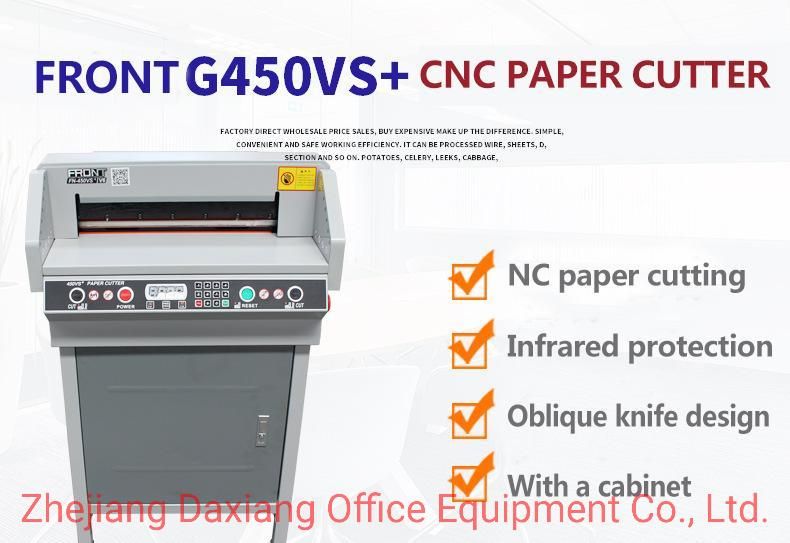 450mm A3 Electric Automatic Guillotine Paper Cutter with Manufacturer Price