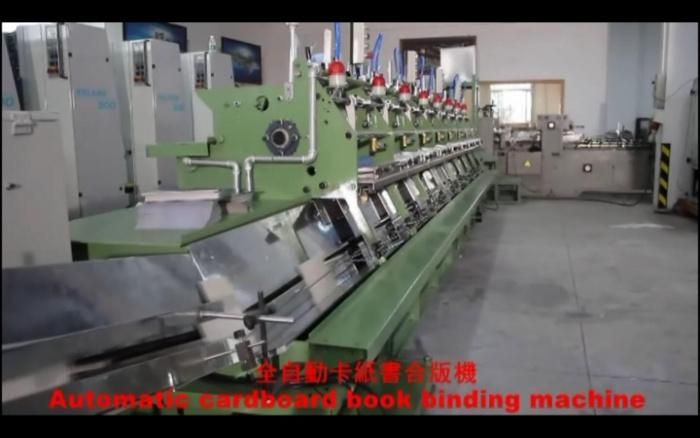 White Boardbook/Grey Boardbook Fixing Machine