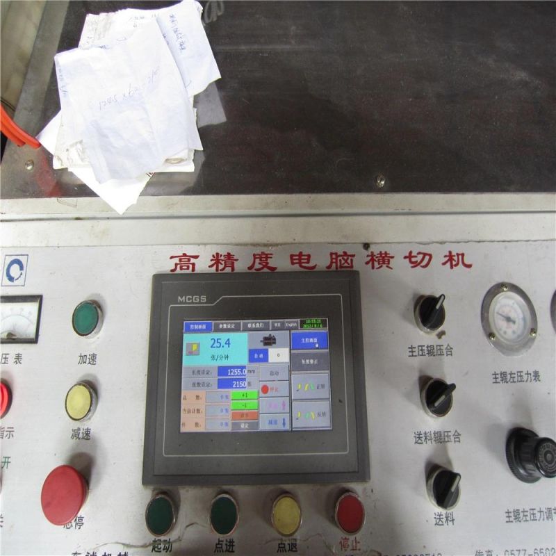 Automatic Nc Cutting off Carton Machine (straight knife) with Good Quality