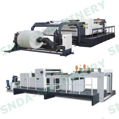 High Speed Hobbing Cutter Jumbo Paper Roll to Sheet Cutting Machine China Factory
