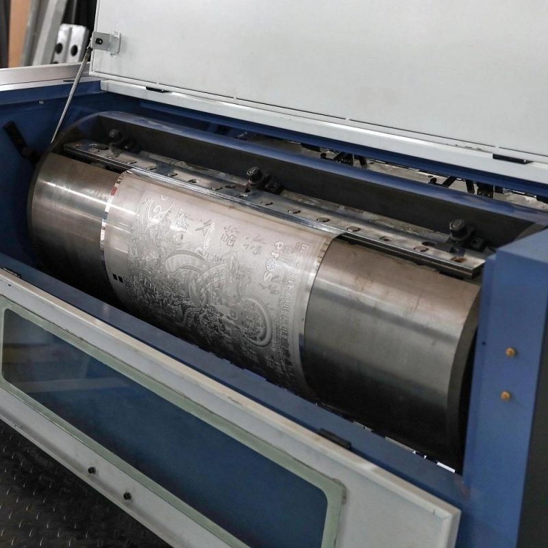 Roll to Roll Reflection Deep Embossing Machine with Stainless Plate