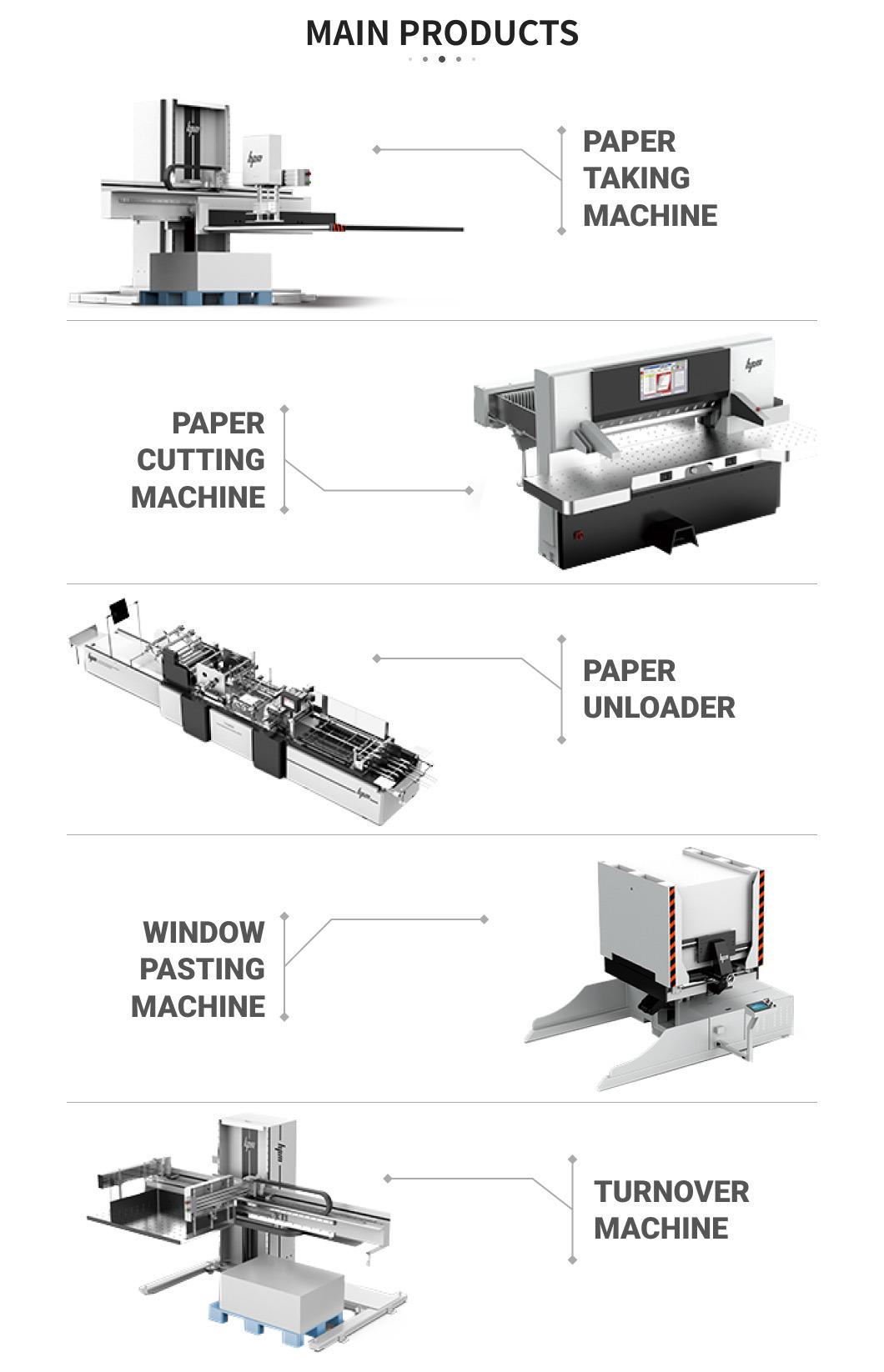 Automatic High Speed Intelligent Guillotine Program Control Hydraulic Heavy Duty Paper Cutter