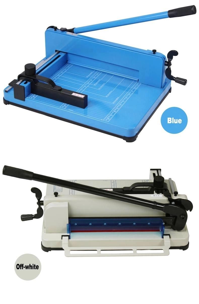 Heavy-Duty Manual Guillotine Manual Paper Cutter Machine (YG-858A4)