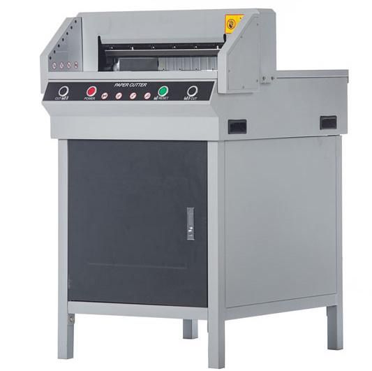 Microcomputer Precise Electric Paper Cutter Guillotine CE Front G450V+ 450mm