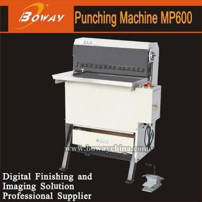 China Manufacturer Factory MP-600 Manual Hole Puncher Perforator Machine for Book Binder