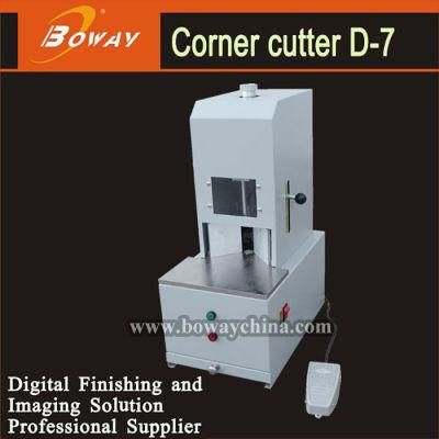 Boway 30 Times/Min 7 Dies Electric 50mm Paper Corner Rounding Cutter Cutting Machine D-7