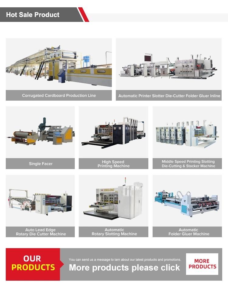 Factory Direct Sell High Speed Automatic Lead Edge Rotary Die Cutter Machine Die Cutting Machine Corrugated Carton Boxmaking Forming Machine Best Price