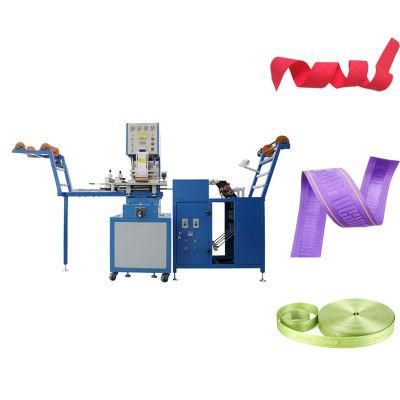 Name Logo Customized with Machine Printing Embossing Tape Elastic
