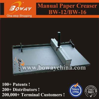 Ad Office Hand Operatiing Manual A3 A4 Paper Size Creaser Machine Bw-16