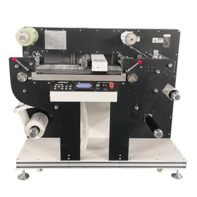 Digital Roll to Roll Vicut Vr320 Automatic Digital Label Die Cutting Machine Rotary Label Sticker Cutter with Slitting Blade