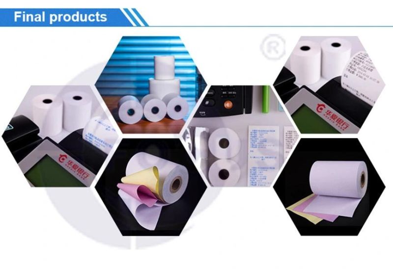 Thermal Paper Slitting Machine with One Color Printing
