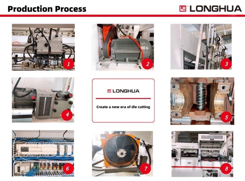 Big Size Label Usage Paper High Speed Automatic Hot Foil Stamping Press Die Cutting Cut Creasing Machine