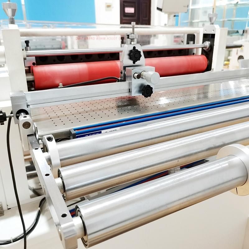 Automatic High Speed PVC Roll Cutting Machine, Good Quality