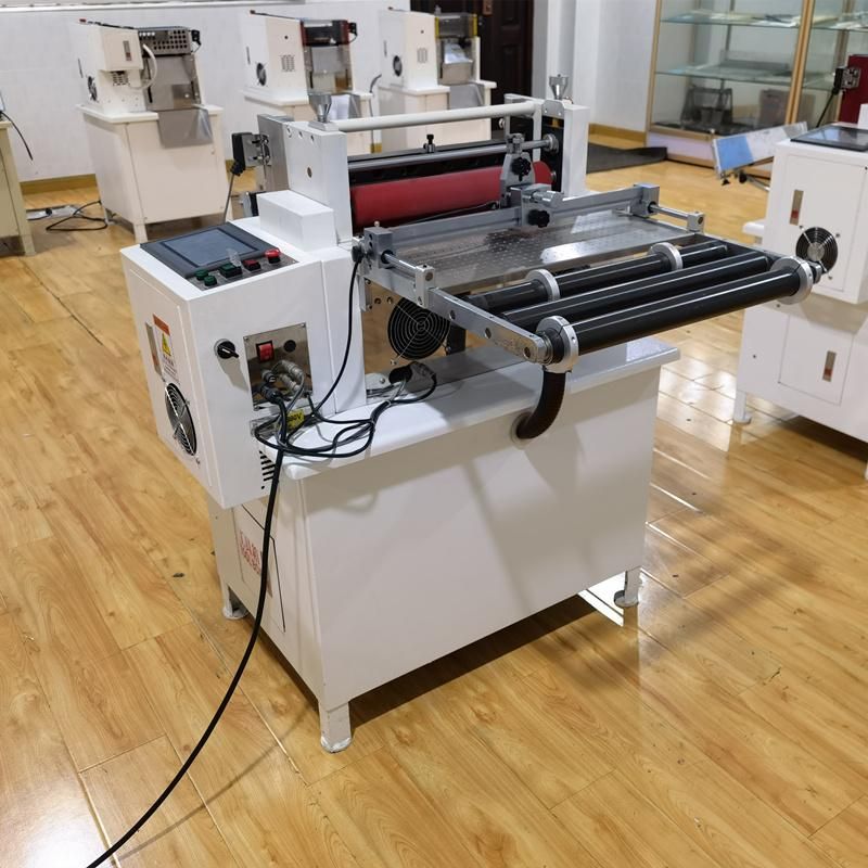 Hexin 360d PVC Shrink Sleeve Label Cutting Machine