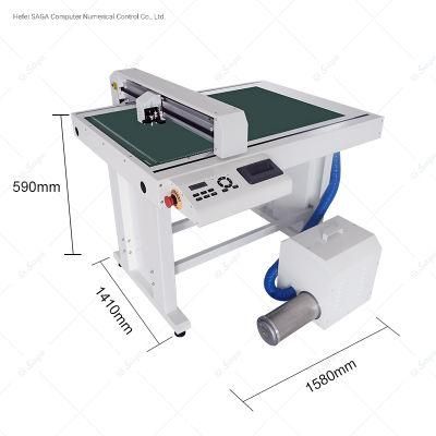 Digital Flatbed Die Cutter FC761060A Cardboard Paper Cutting &amp; Creasing Machine